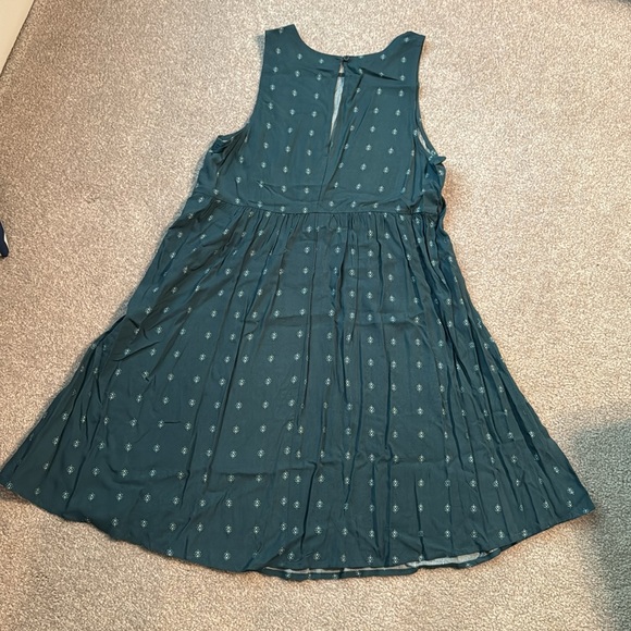 Old Navy Teal Sleeveless Dress - Picture 3 of 5